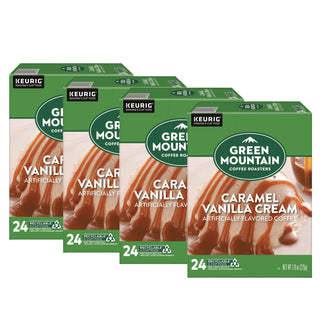 Caramel Vanilla Cream Coffee K-Cups, 96/Carton