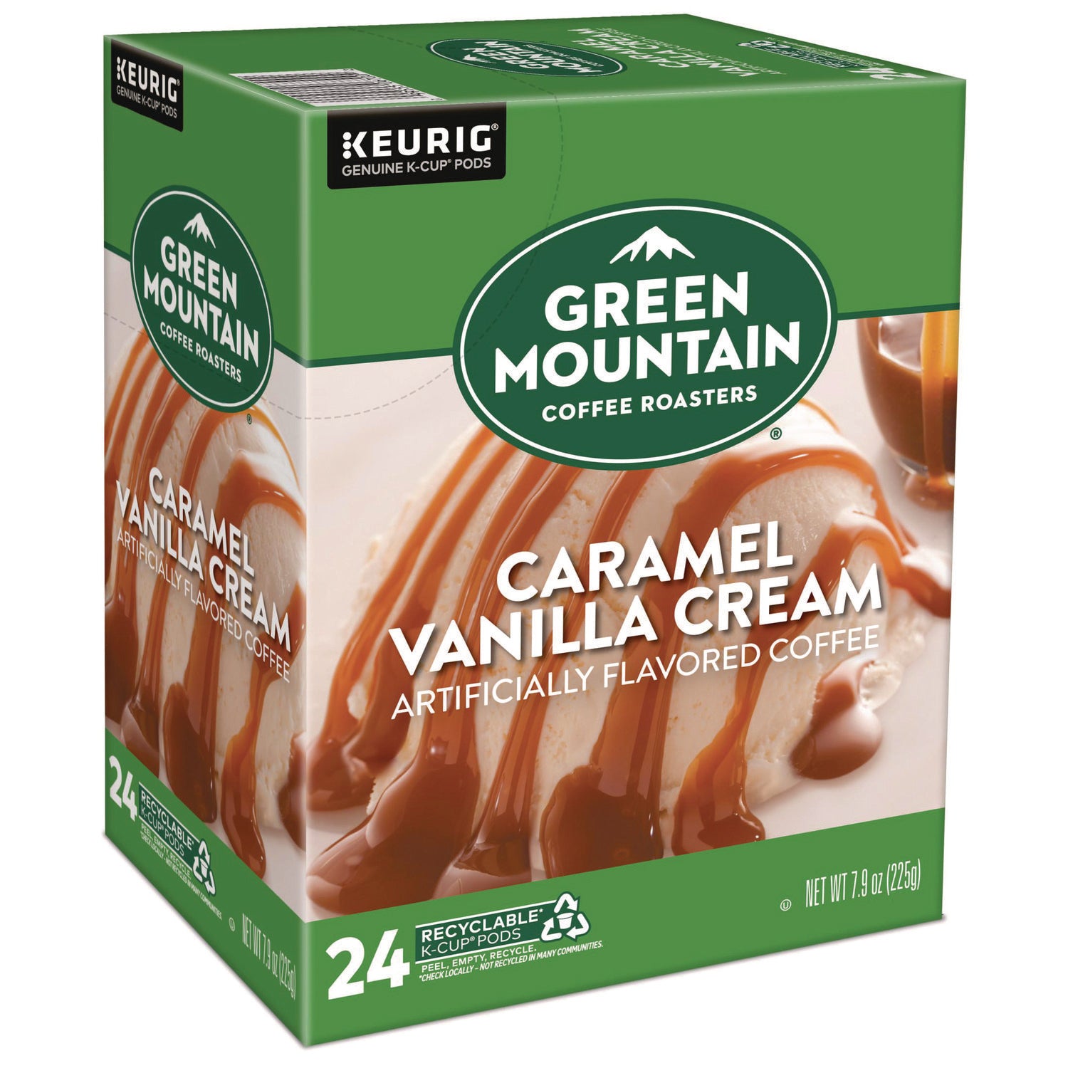 Caramel Vanilla Cream Coffee K-Cups, 96/Carton