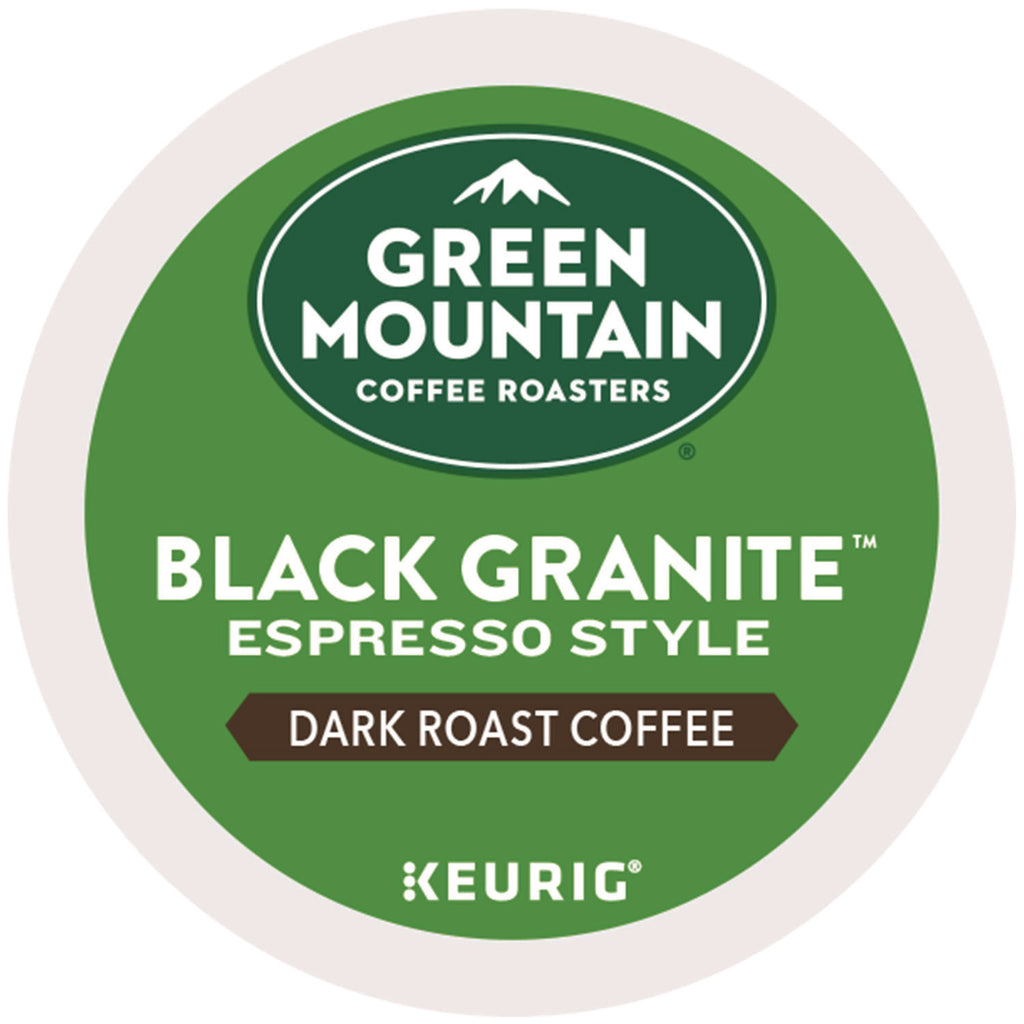 Black Granite Espresso Style K-Cups, 24/Box