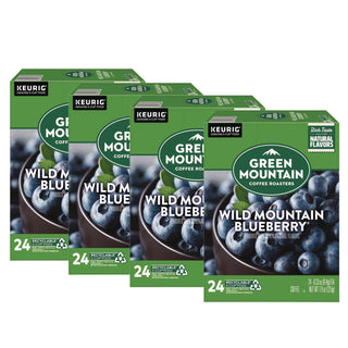 Fair Trade Wild Mountain Blueberry Coffee K-Cups, 96/Carton