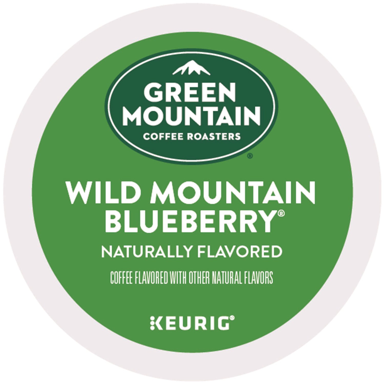 Fair Trade Wild Mountain Blueberry Coffee K-Cups, 96/Carton