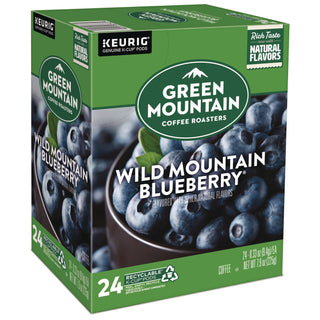 Fair Trade Wild Mountain Blueberry Coffee K-Cups, 96/Carton