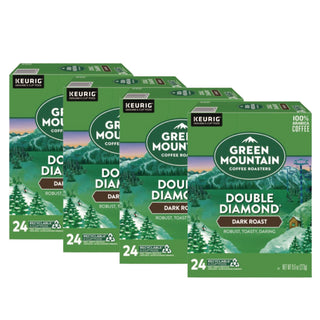 Double Black Diamond Extra Bold Coffee K-Cups, 96/Carton