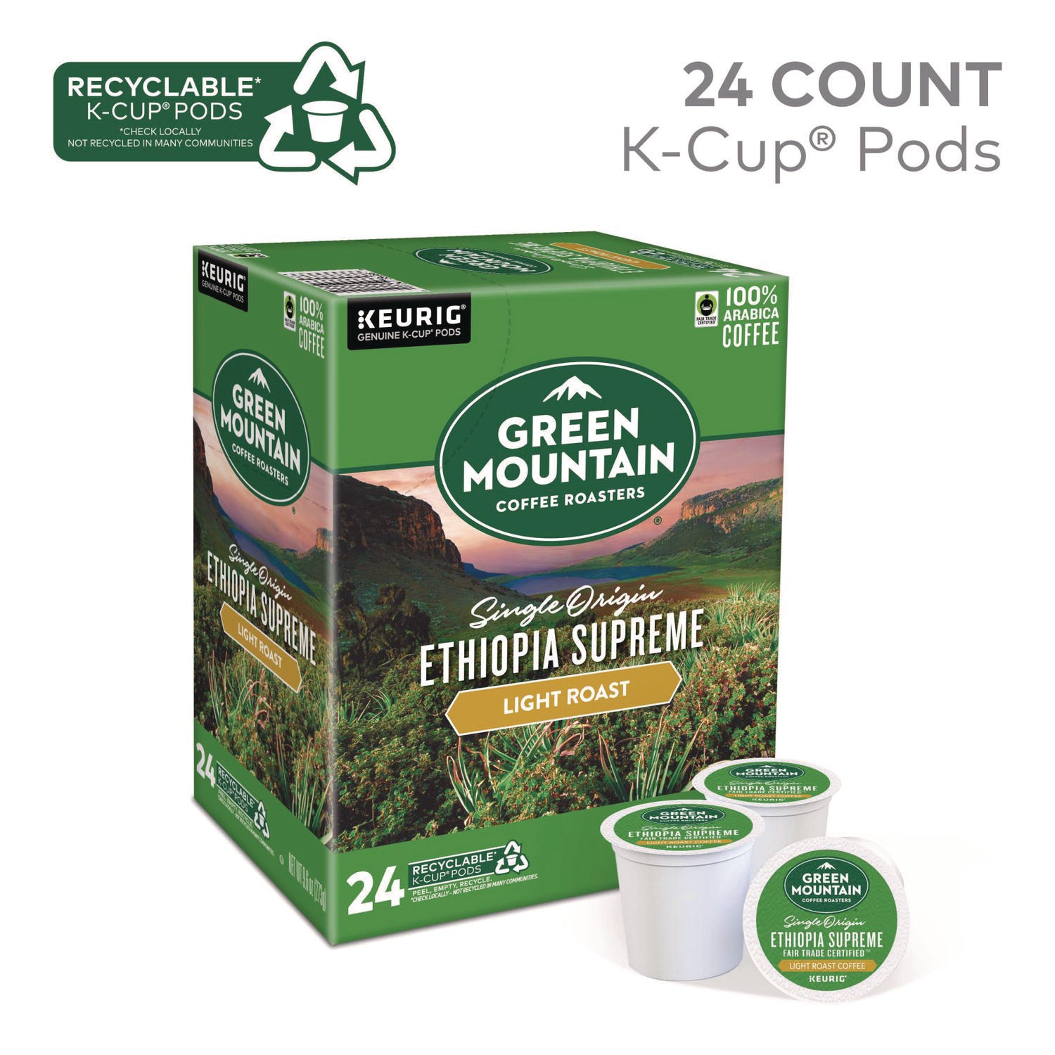 Ethiopian Supreme K-Cups, 24/Box