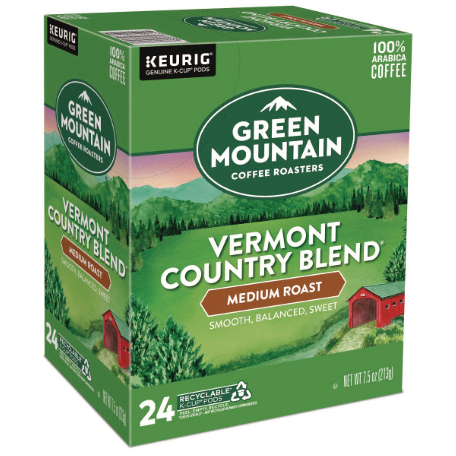 Vermont Country Blend Coffee K-Cups, 96/Carton