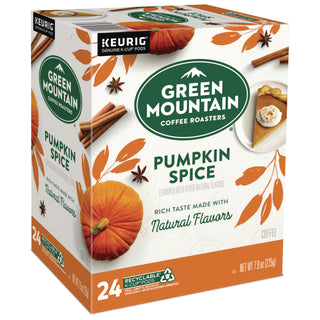 Fair Trade Certified Pumpkin Spice Flavored Coffee K-Cups, 24/Box