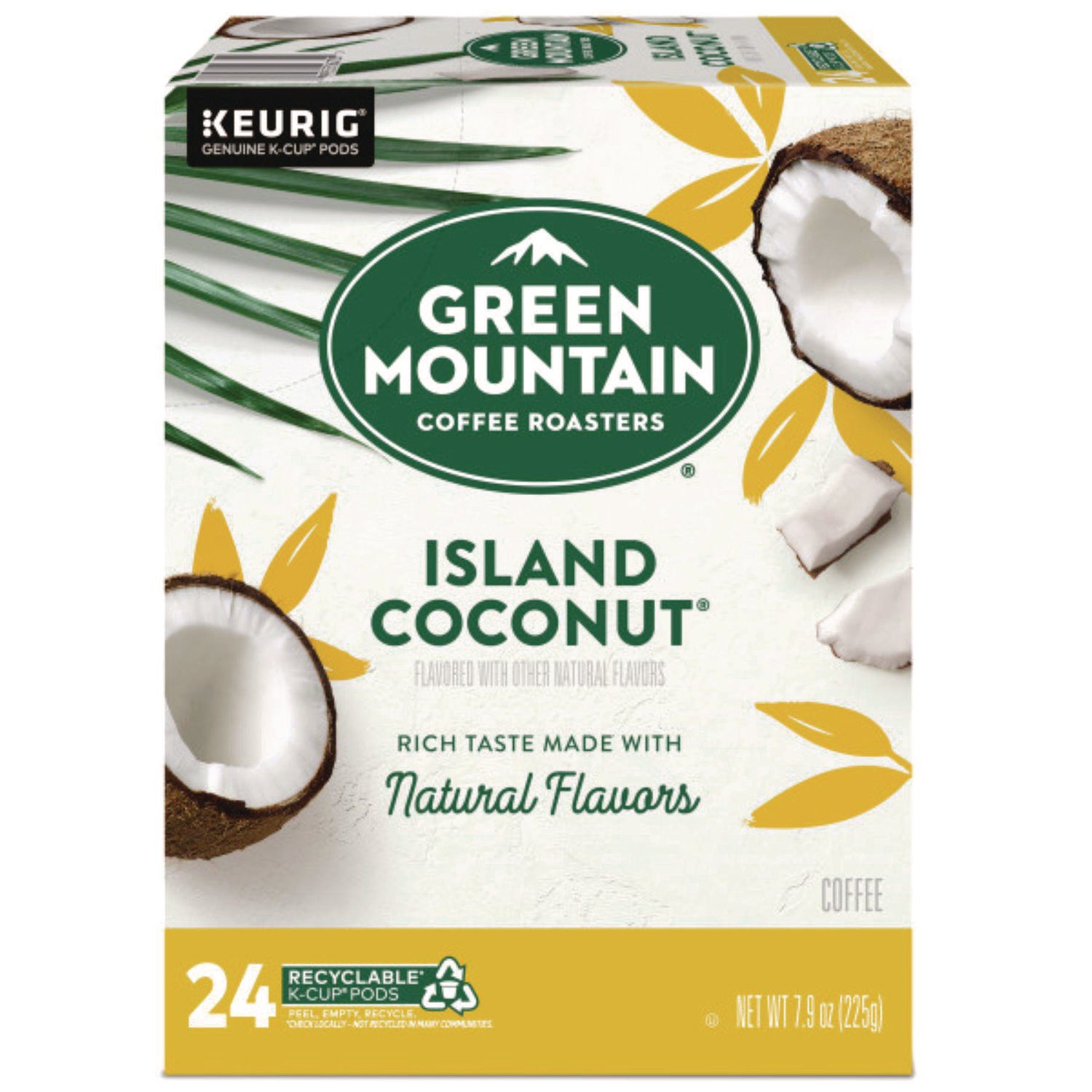 Green Mountain Coffee Roasters K-Cup Island Coconut Coffee
