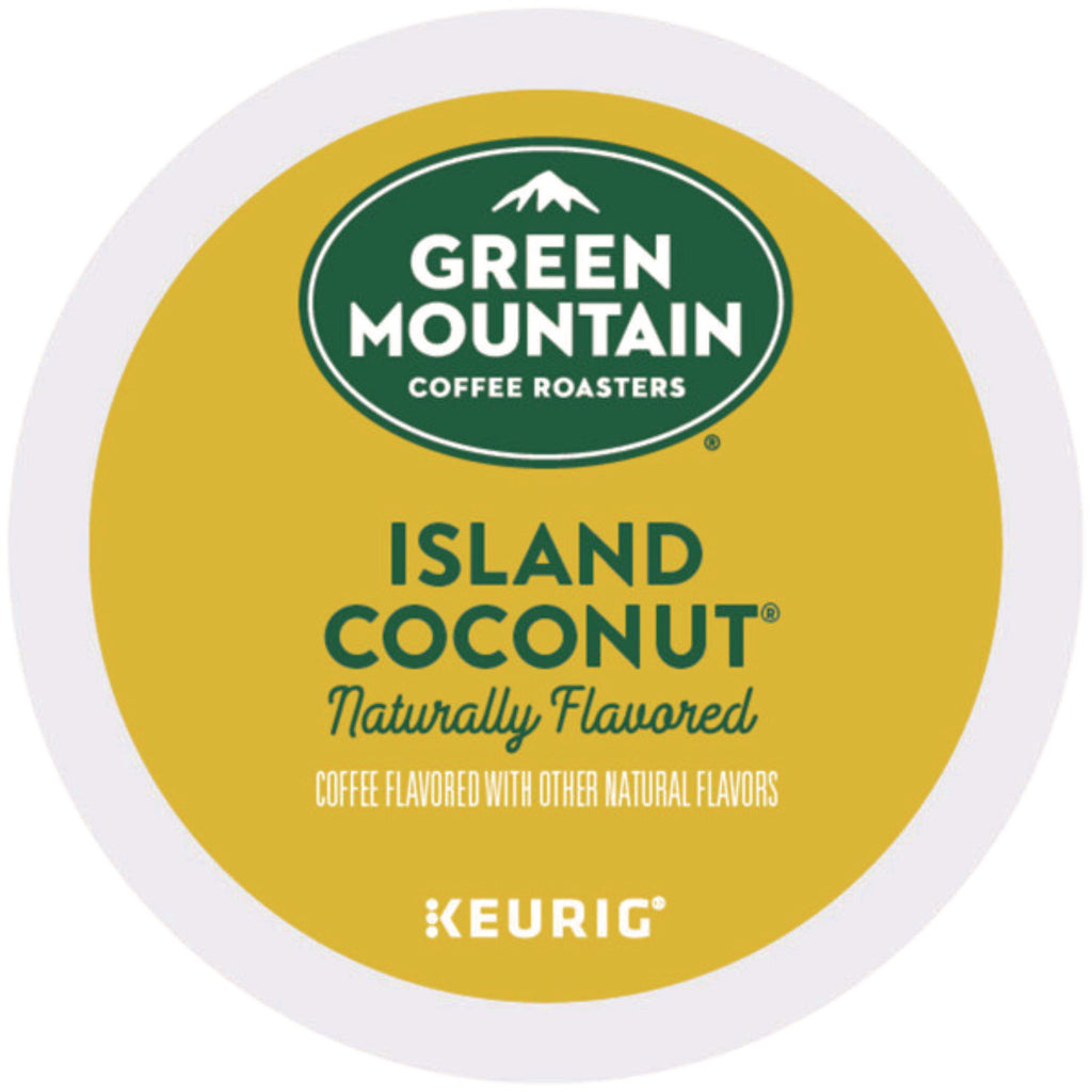 Green Mountain Coffee Roasters K-Cup Island Coconut Coffee