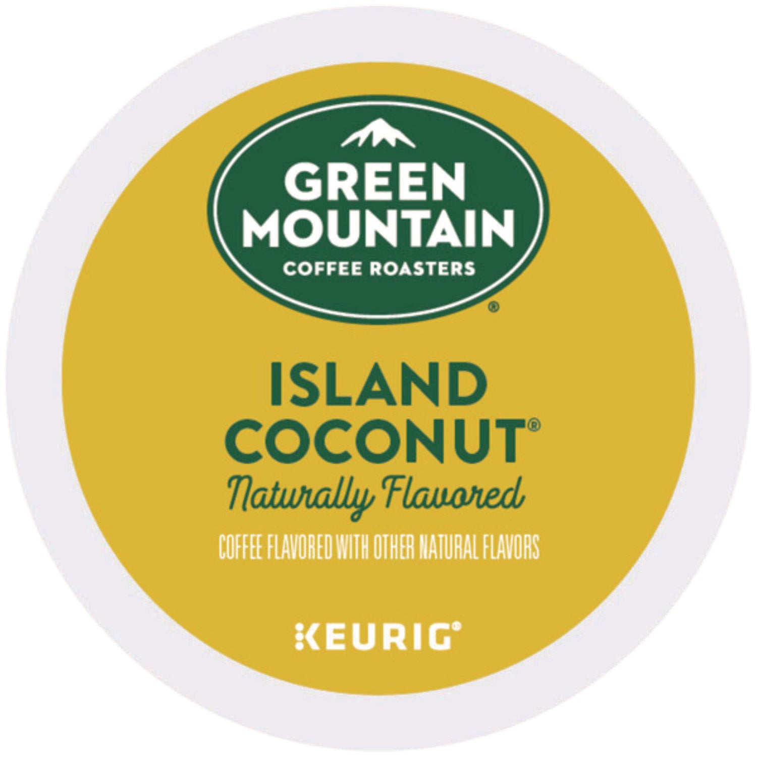 Green Mountain Coffee Roasters K-Cup Island Coconut Coffee