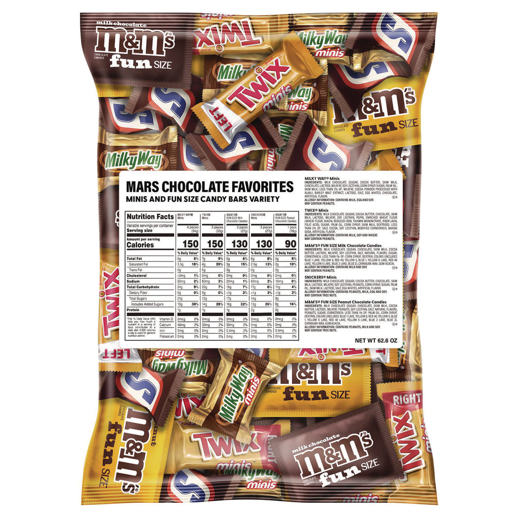 Minis Mix Variety Pack, 62.6 oz Bag, Ships in 1-3 Business Days