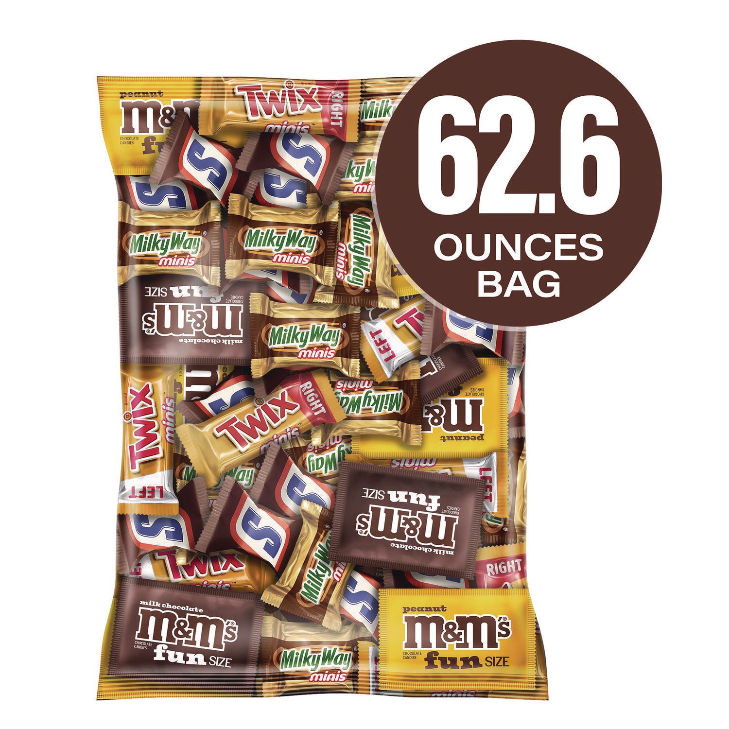 Minis Mix Variety Pack, 62.6 oz Bag, Ships in 1-3 Business Days