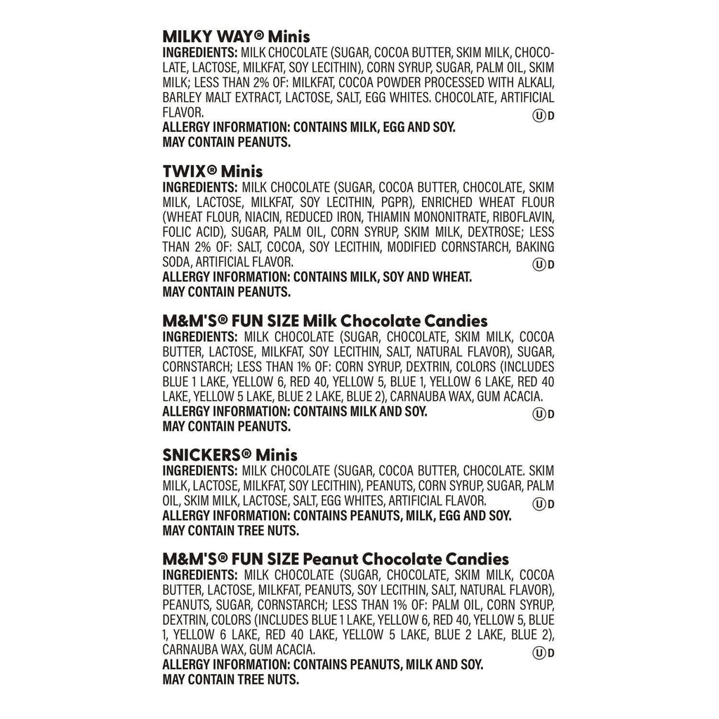 Minis Mix Variety Pack, 62.6 oz Bag, Ships in 1-3 Business Days