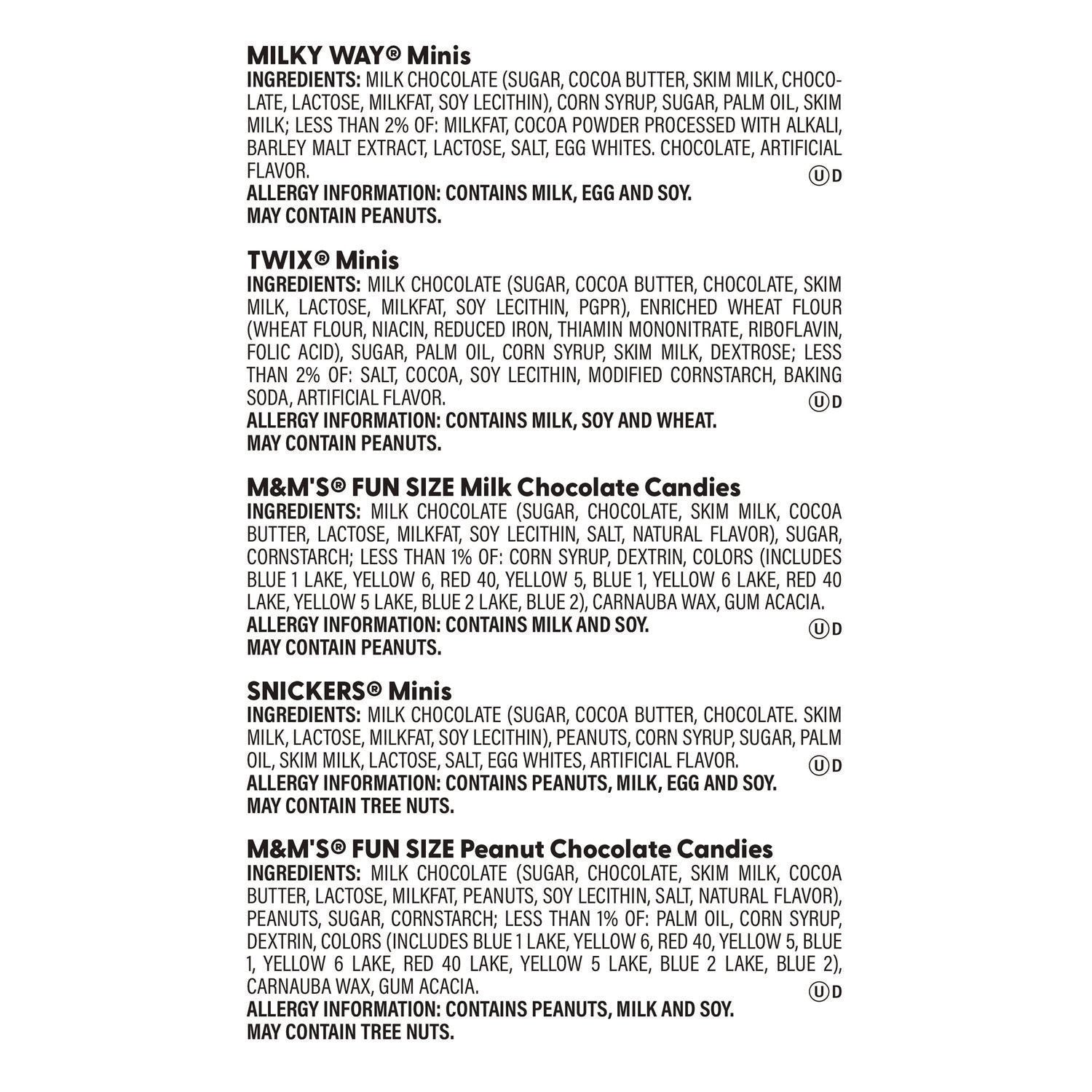 Minis Mix Variety Pack, 62.6 oz Bag, Ships in 1-3 Business Days