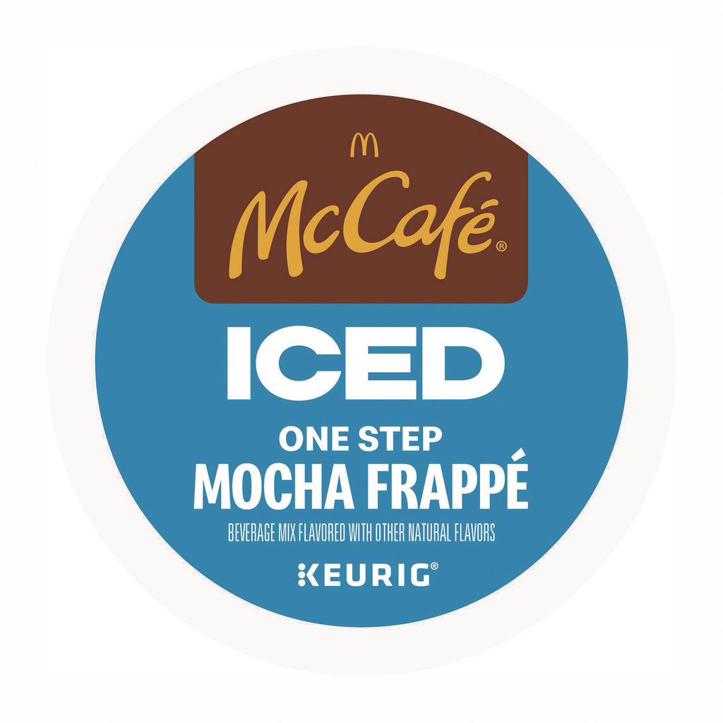 McCafe K-Cup Iced One-Step Mocha Frappe - Compatible with Keurig Brewer - Medium - 24 / Box