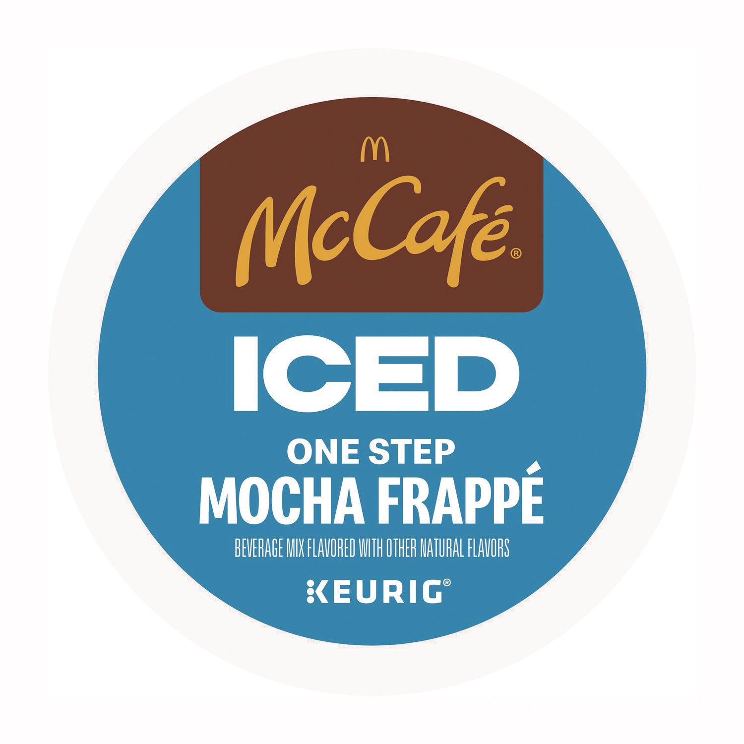 McCafe K-Cup Iced One-Step Mocha Frappe - Compatible with Keurig Brewer - Medium - 24 / Box