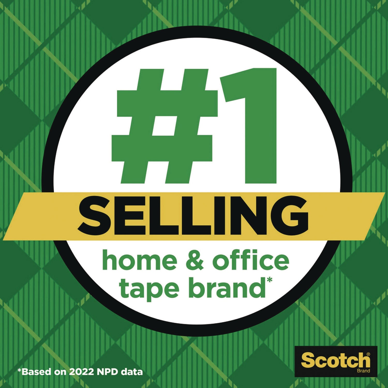 Tape,3/4"X600", 2/Pk