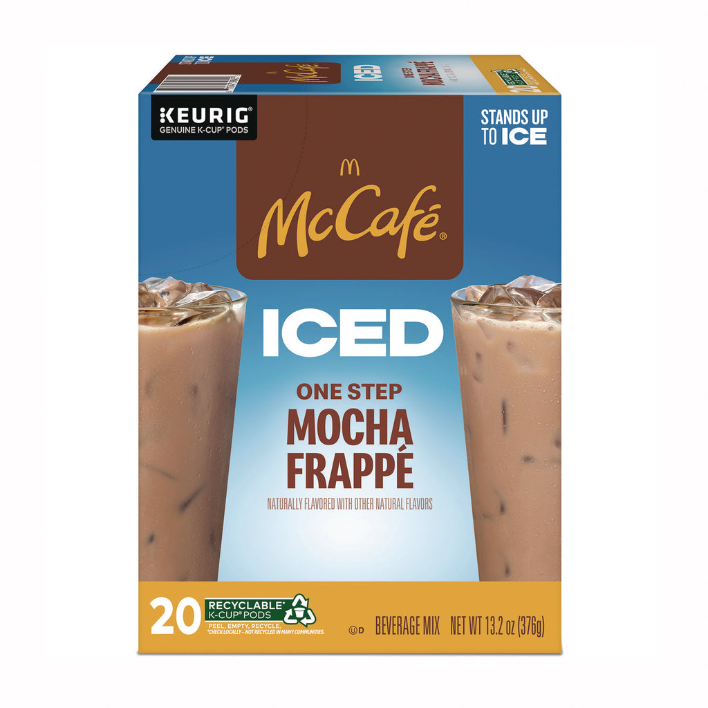 McCafe K-Cup Iced One-Step Mocha Frappe - Compatible with Keurig Brewer - Medium - 24 / Box