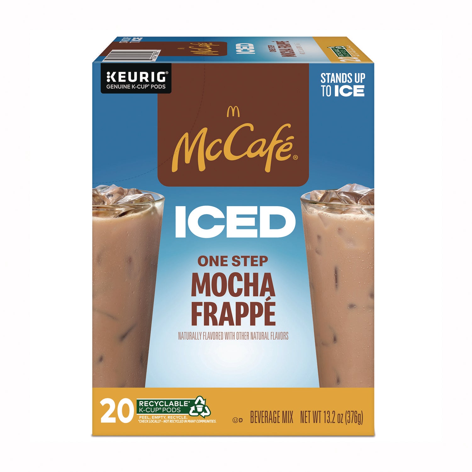 McCafe K-Cup Iced One-Step Mocha Frappe - Compatible with Keurig Brewer - Medium - 24 / Box