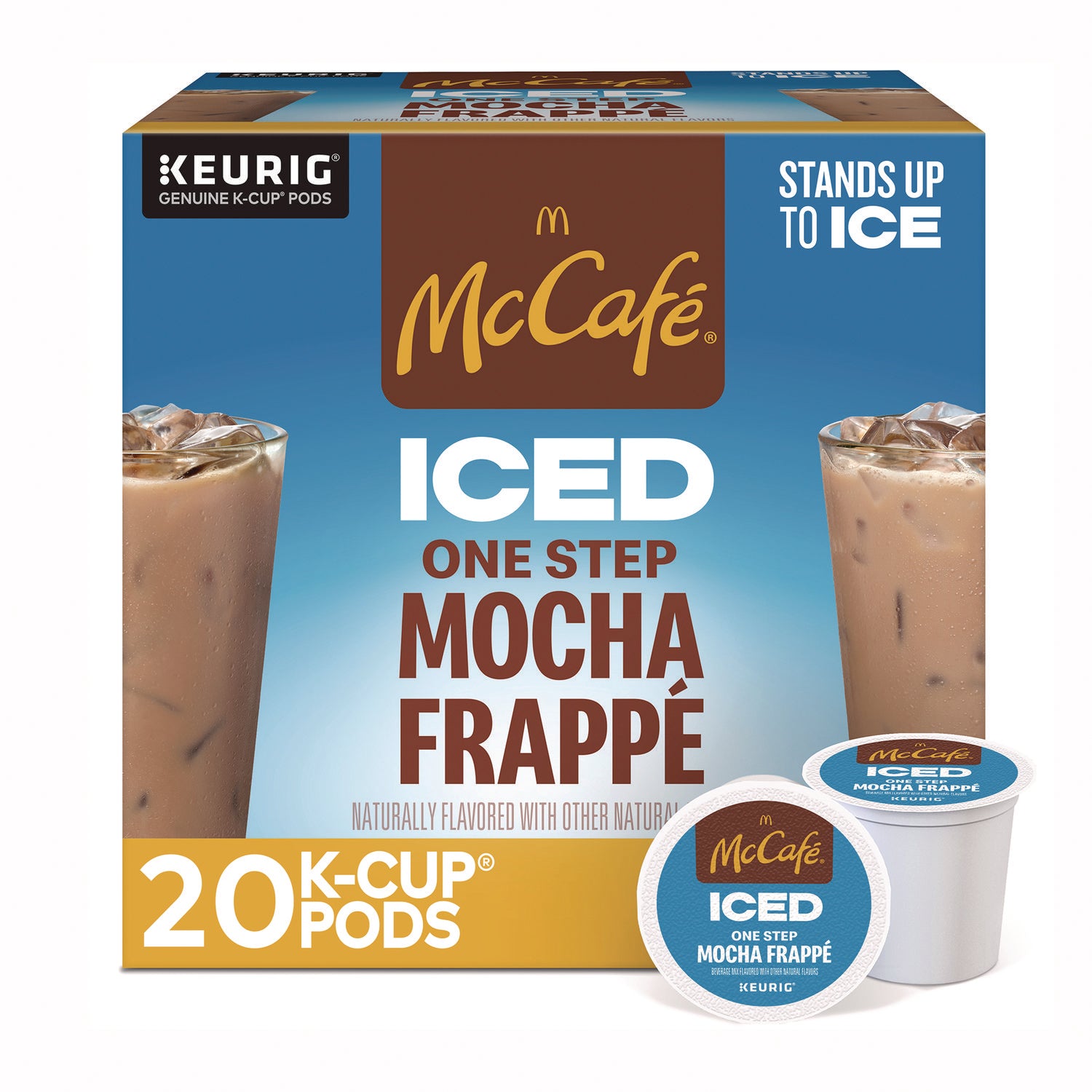 McCafe K-Cup Iced One-Step Mocha Frappe - Compatible with Keurig Brewer - Medium - 24 / Box
