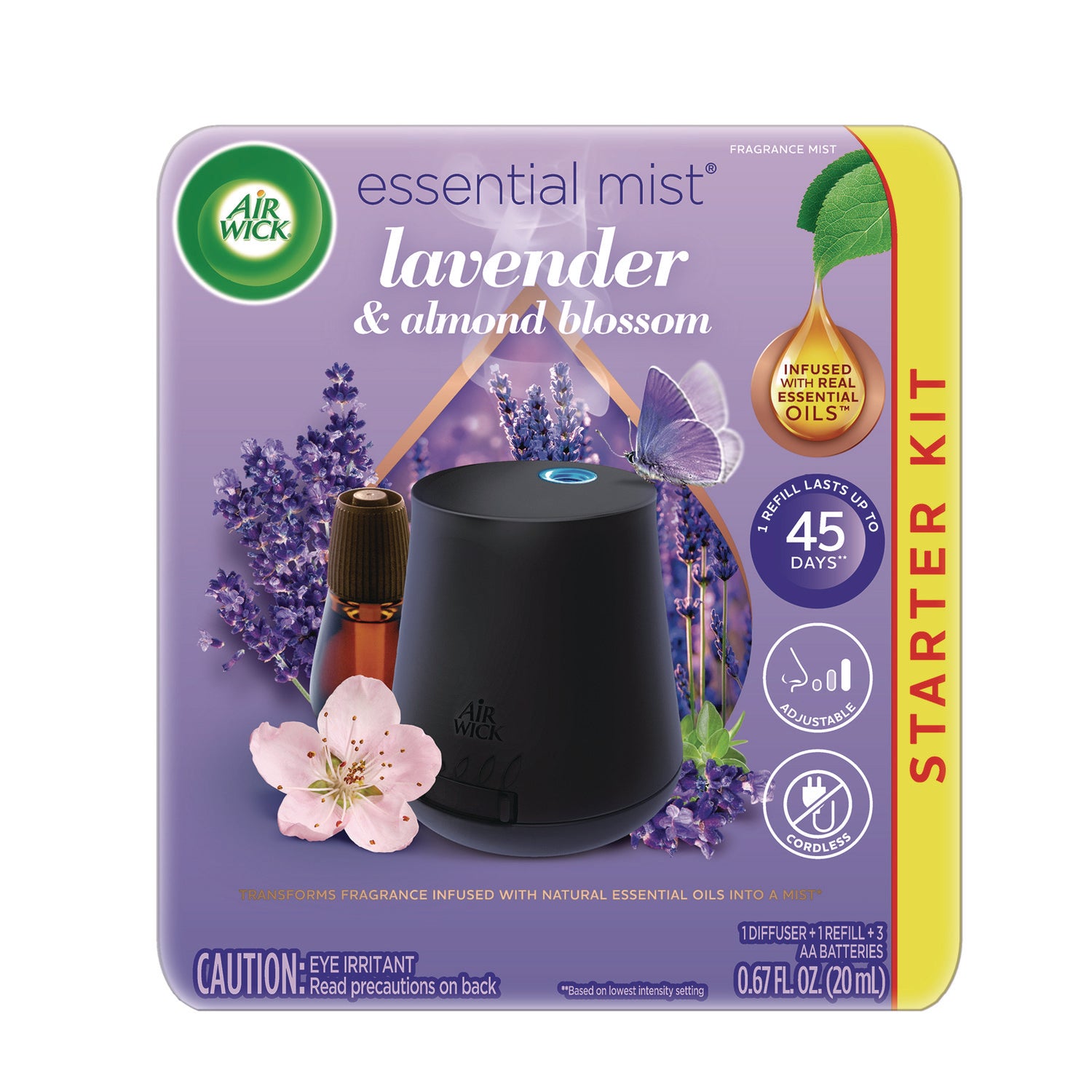 Air Wick Mist Scented Oil Diffuser Kit - Black - 1 Kit