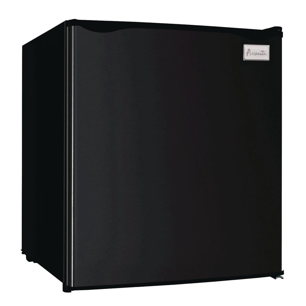 1.7 Cubic Ft. Compact Refrigerator with Chiller Compartment, Black