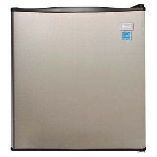 1.7 Cu. Ft. All Refrigerator, Stainless Steel/Black