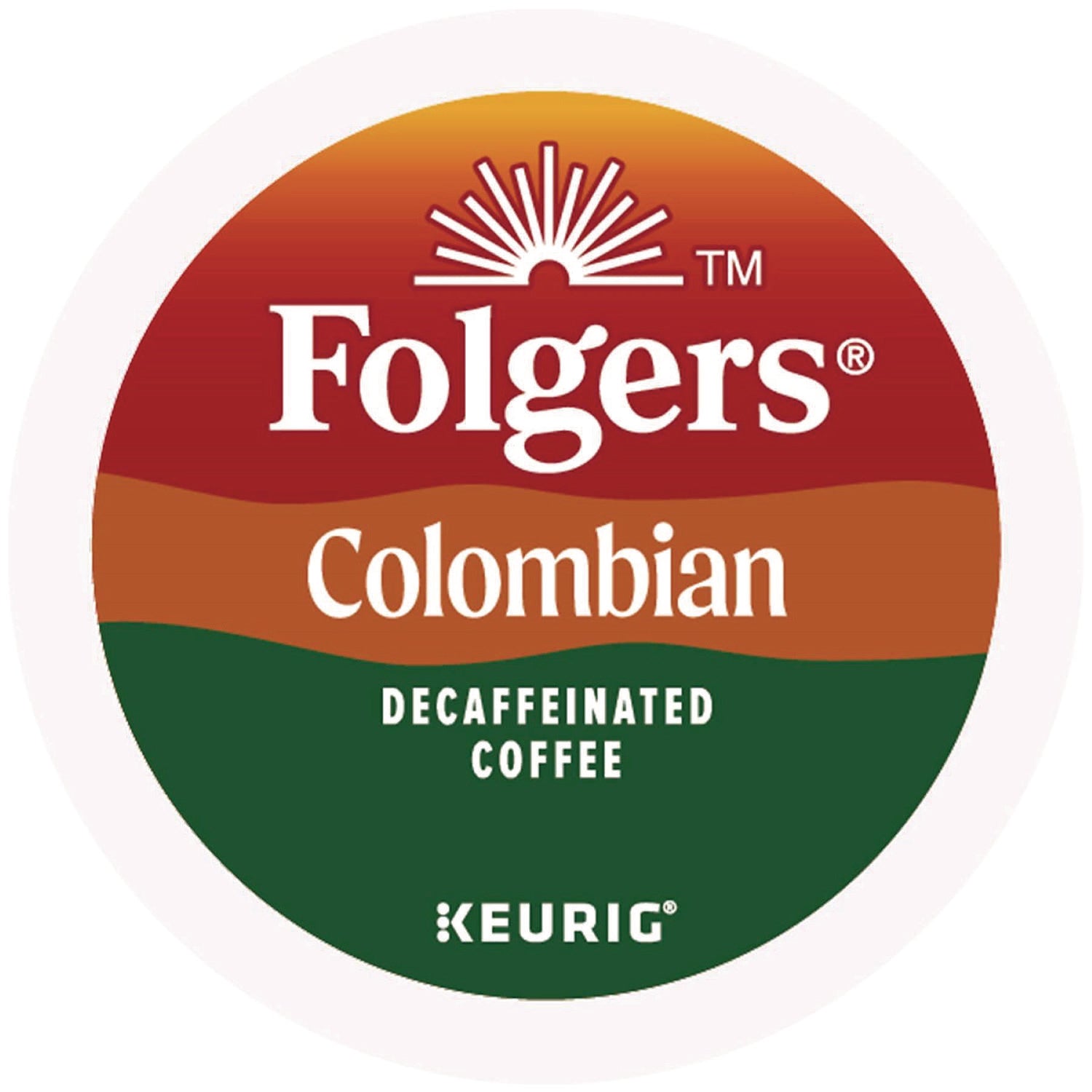100% Colombian Decaf Coffee K-Cups, 24/Box