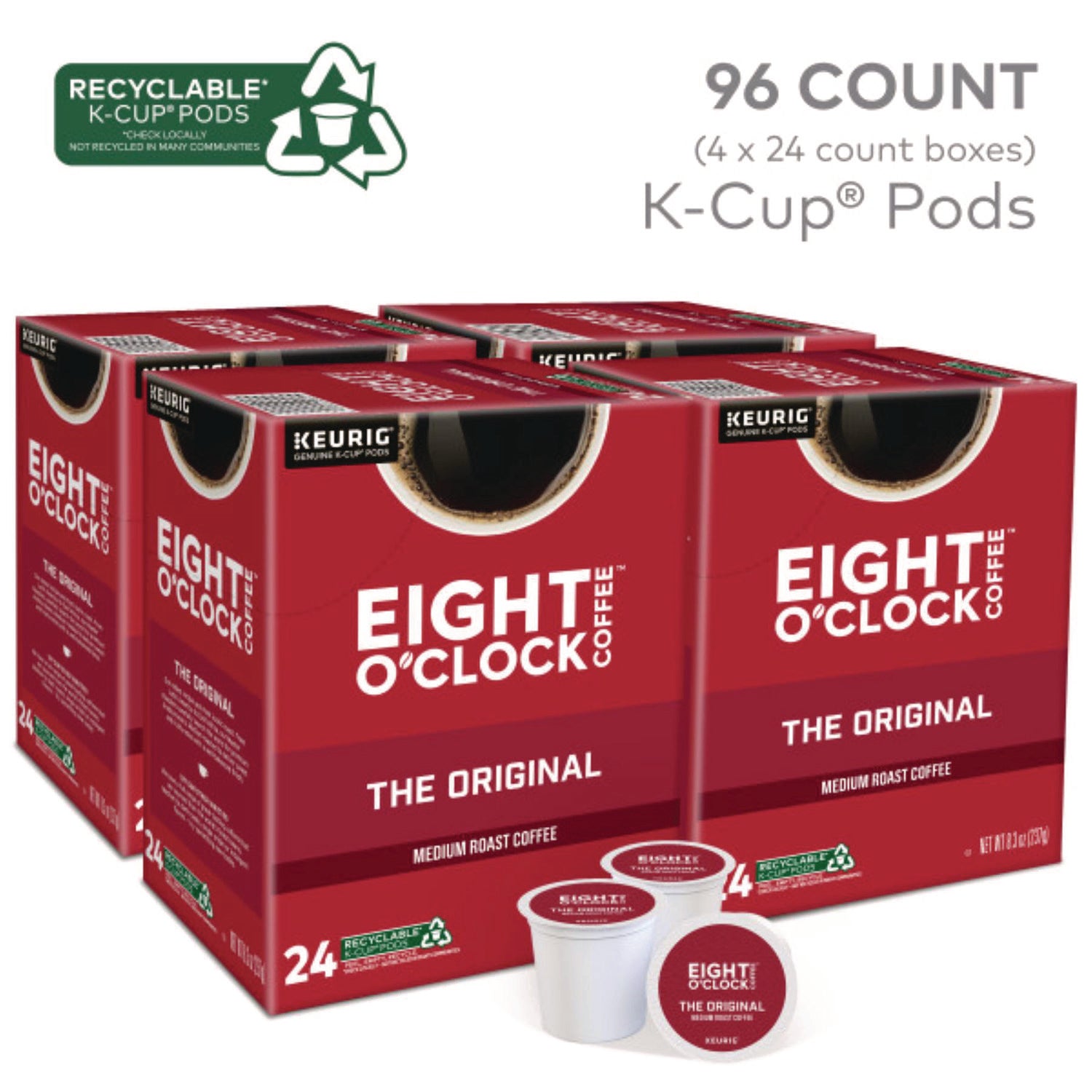 Original Coffee K-Cups, 96/Carton