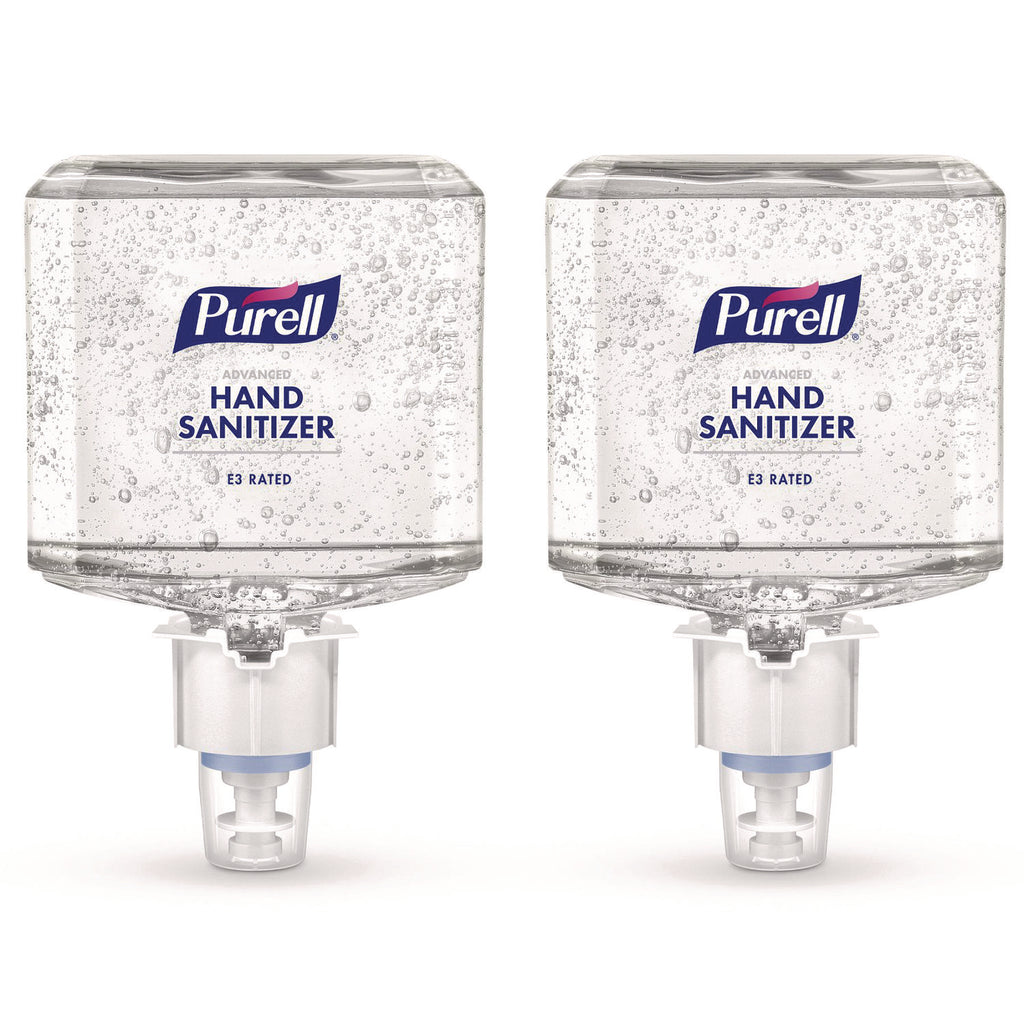 PURELL Hand Sanitizer Gel Refill - 40.6 fl oz (1200 mL) - Bacteria Remover, Kill Germs, Food Remover - Hand - Dye-free, Fragrance-free, No Rinse, Hygienic - 1 / Carton
