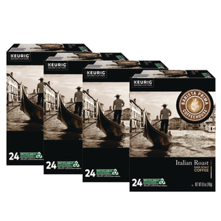 Italian Roast K-Cups Coffee Pack, 24/Box, 4 Box/Carton