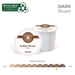 Italian Roast K-Cups Coffee Pack, 24/Box, 4 Box/Carton