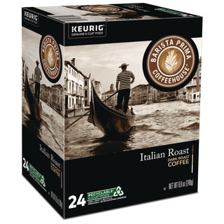 Italian Roast K-Cups Coffee Pack, 24/Box, 4 Box/Carton