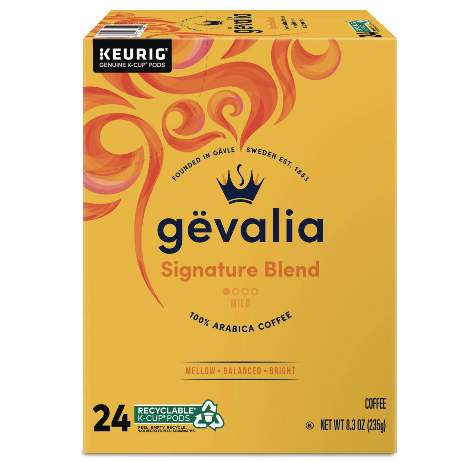 Kaffee Signature Blend K-Cups, 24/Box