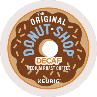 Donut Shop Decaf Coffee K-Cups, 24/Box