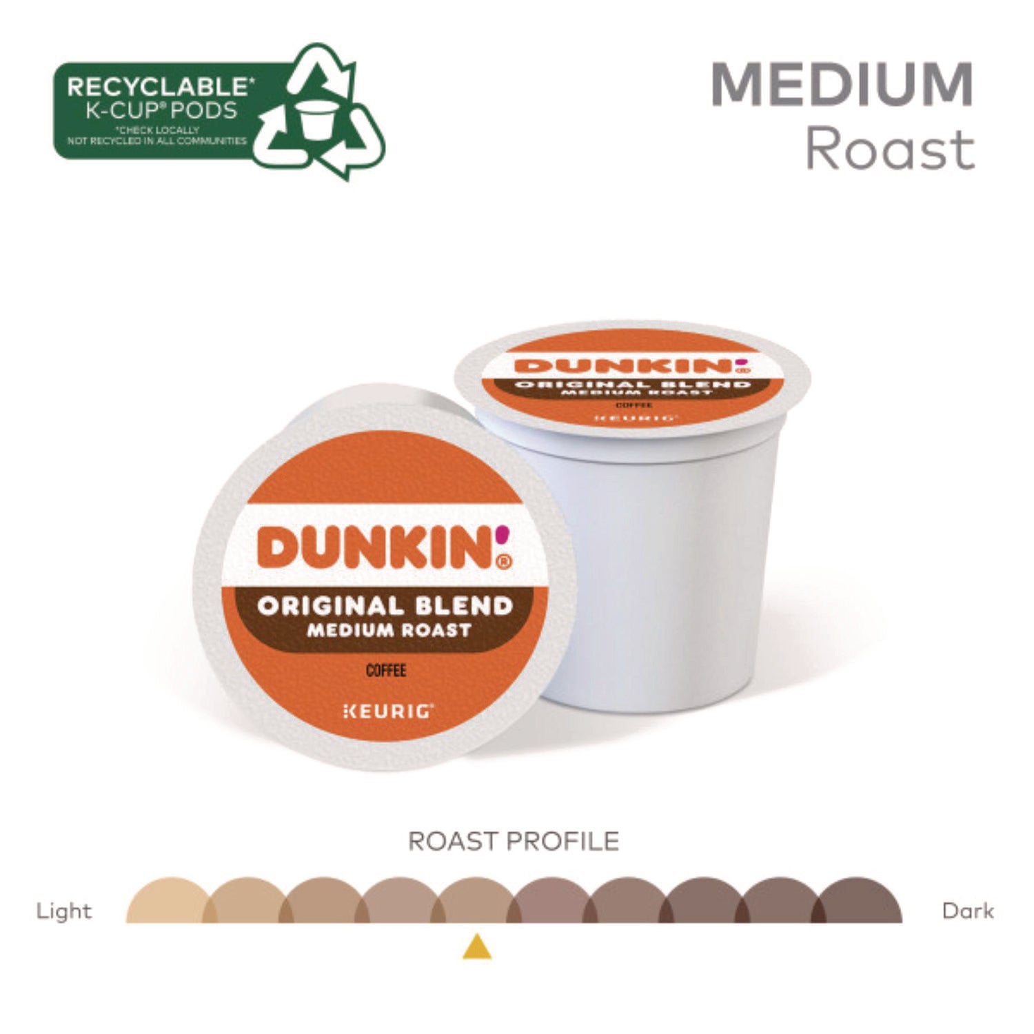 K-Cup Pods, Original Blend, 22/Box