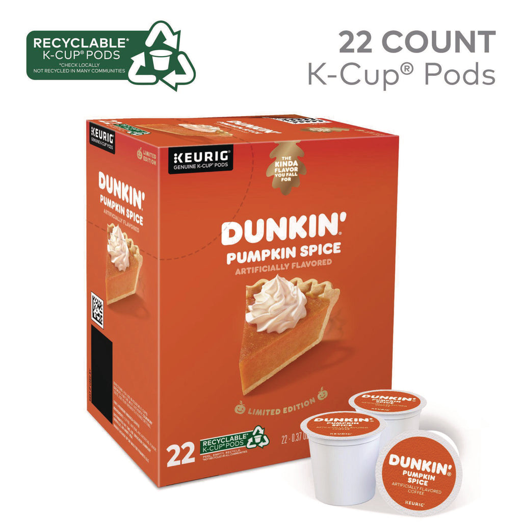 K-Cup Pods, Pumpkin Spice, 22/Box