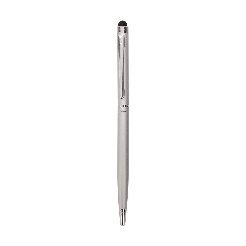StylusPen Twist Ballpoint Pen/Stylus, Silver