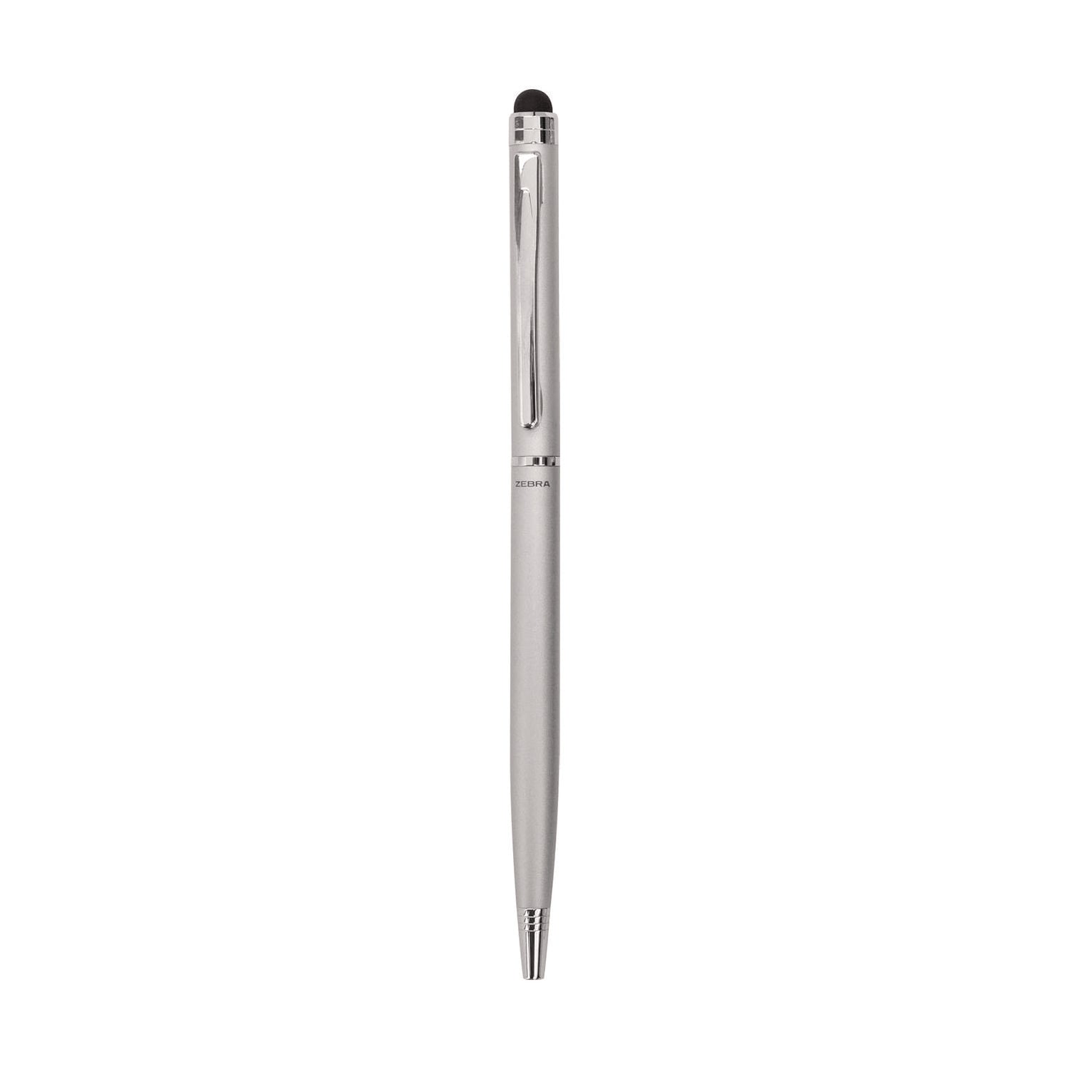 StylusPen Twist Ballpoint Pen/Stylus, Silver