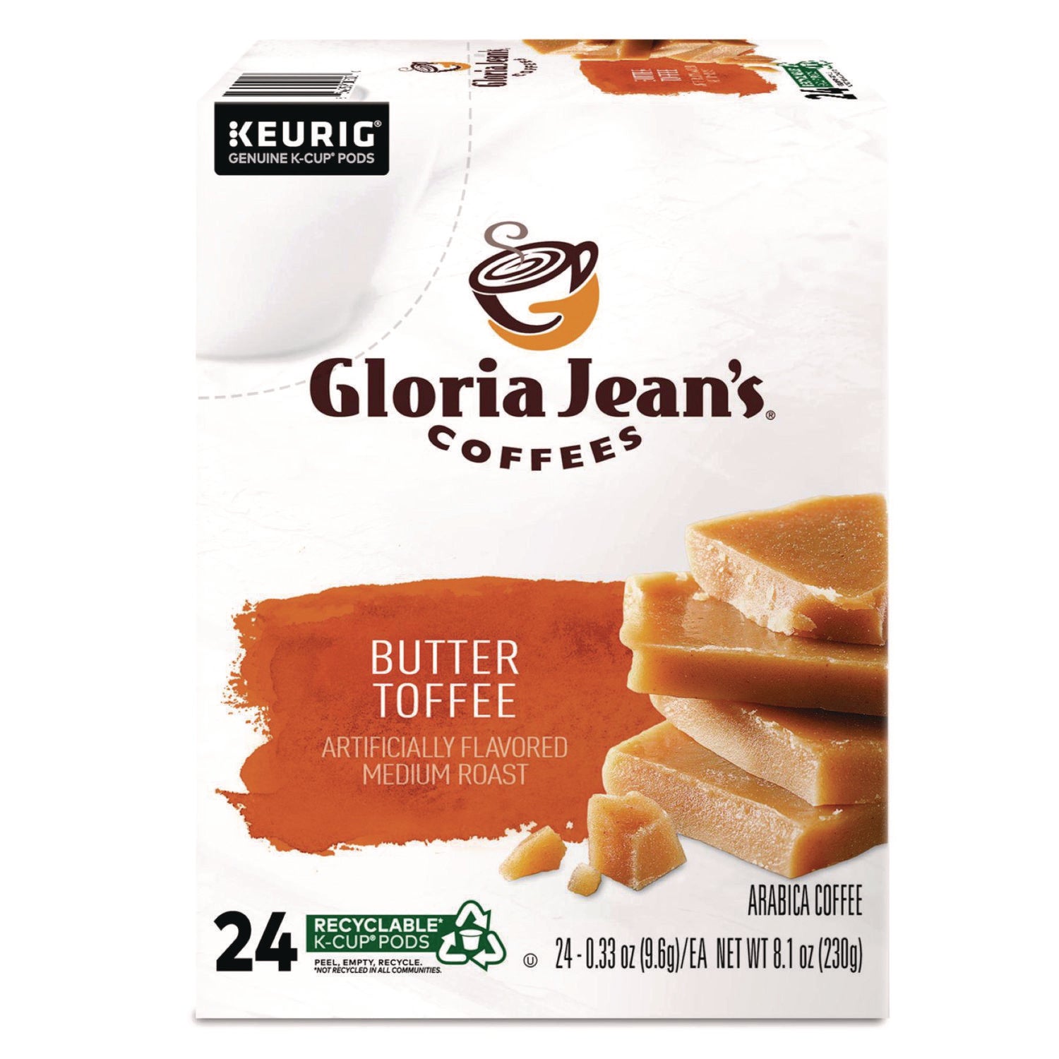 Butter Toffee Coffee K-Cups, 24/Box