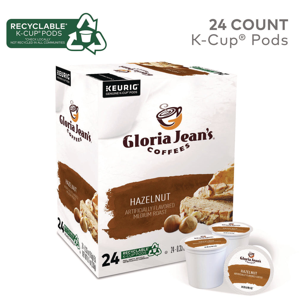 Hazelnut Coffee K-Cups, 24/Box