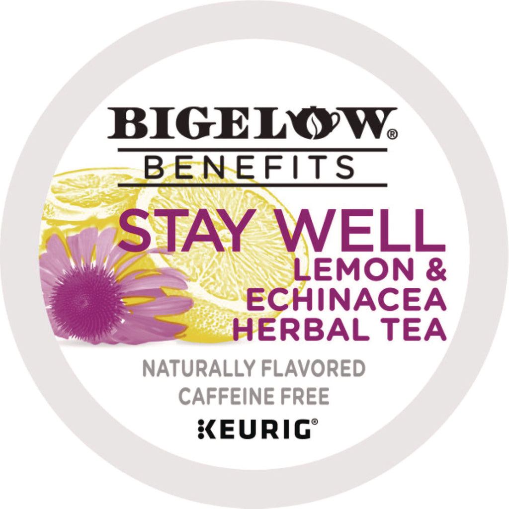 Benefits Lemon and Echinacea Herbal K-Cup, 0.11 oz, 22/Box