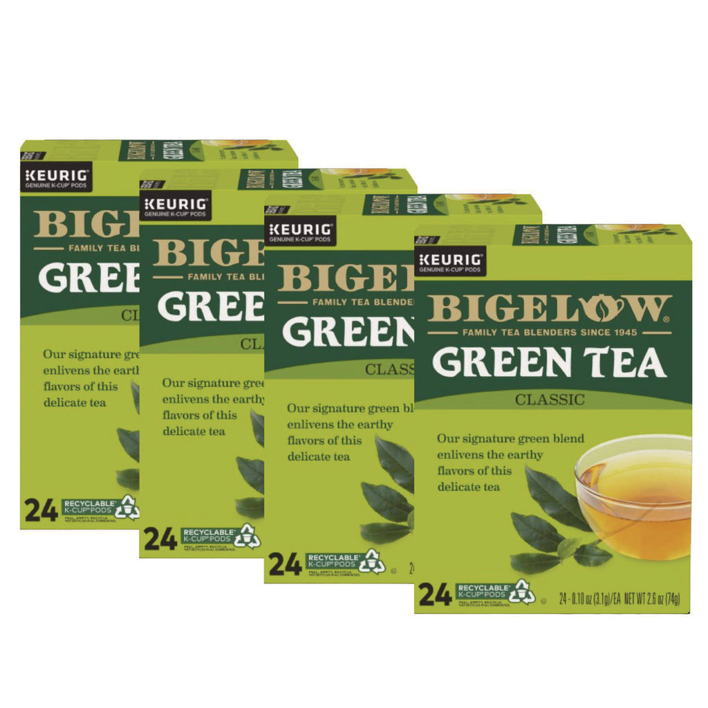 Green Tea K-Cup Pack, 24/Box, 4 Box/Carton