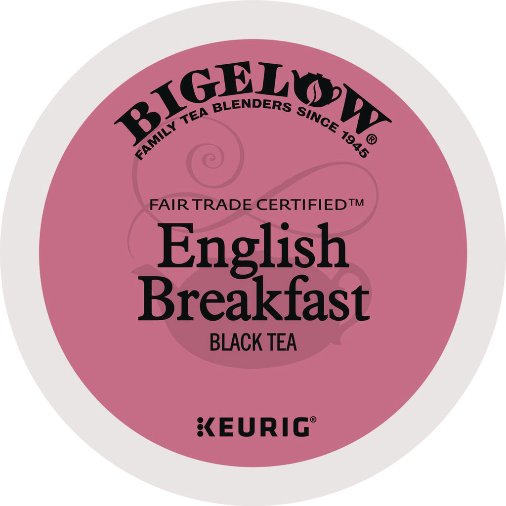 English Breakfast Tea K-Cups, 24/Box, 4 Box/Carton