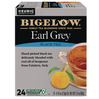 Earl Grey Tea K-Cup Pack, 24/Box