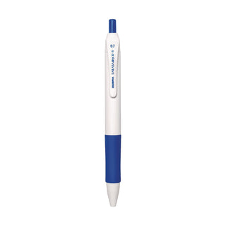 Sarasa Dry X1+ Retractable Gel Pen, Medium 0.7 mm, Blue Ink, White/Blue Barrel, 12/Pack