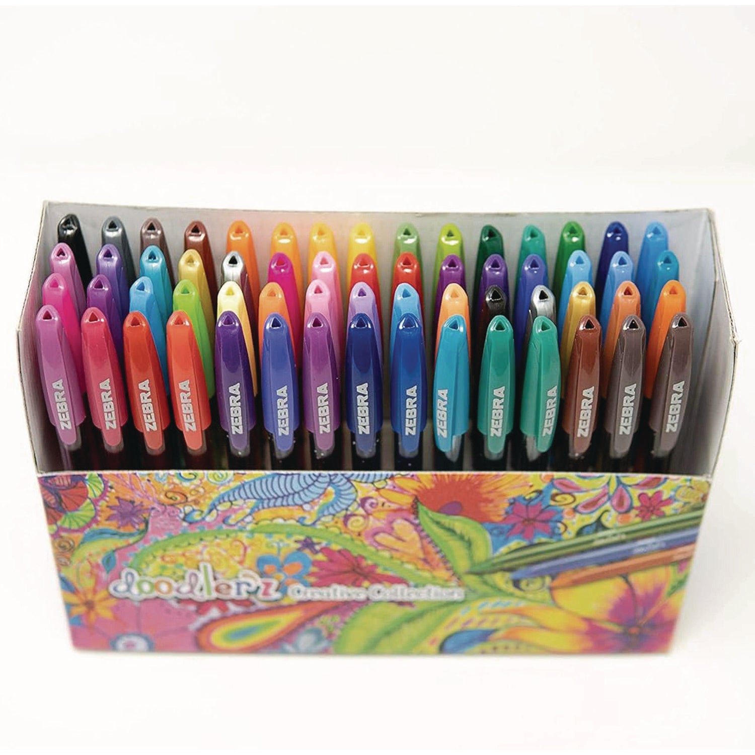 Doodler'z Gel Pen, Stick, Bold 1 mm, Assorted Ink and Barrel Colors, 60/Pack