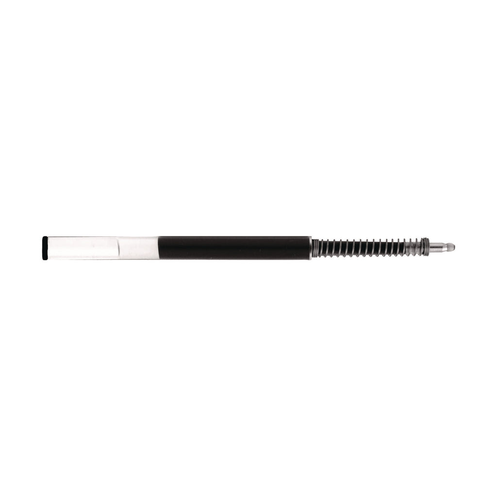 F-Refill for Zebra F-Series Ballpoint Pens, Medium Conical Tip, Black Ink, 2/Pack