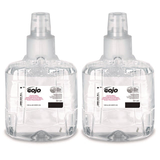 Clear and Mild Foam Handwash Refill, For GOJO LTX-12 Dispenser, Fragrance-Free, 1,200 mL Refill, 2/Carton