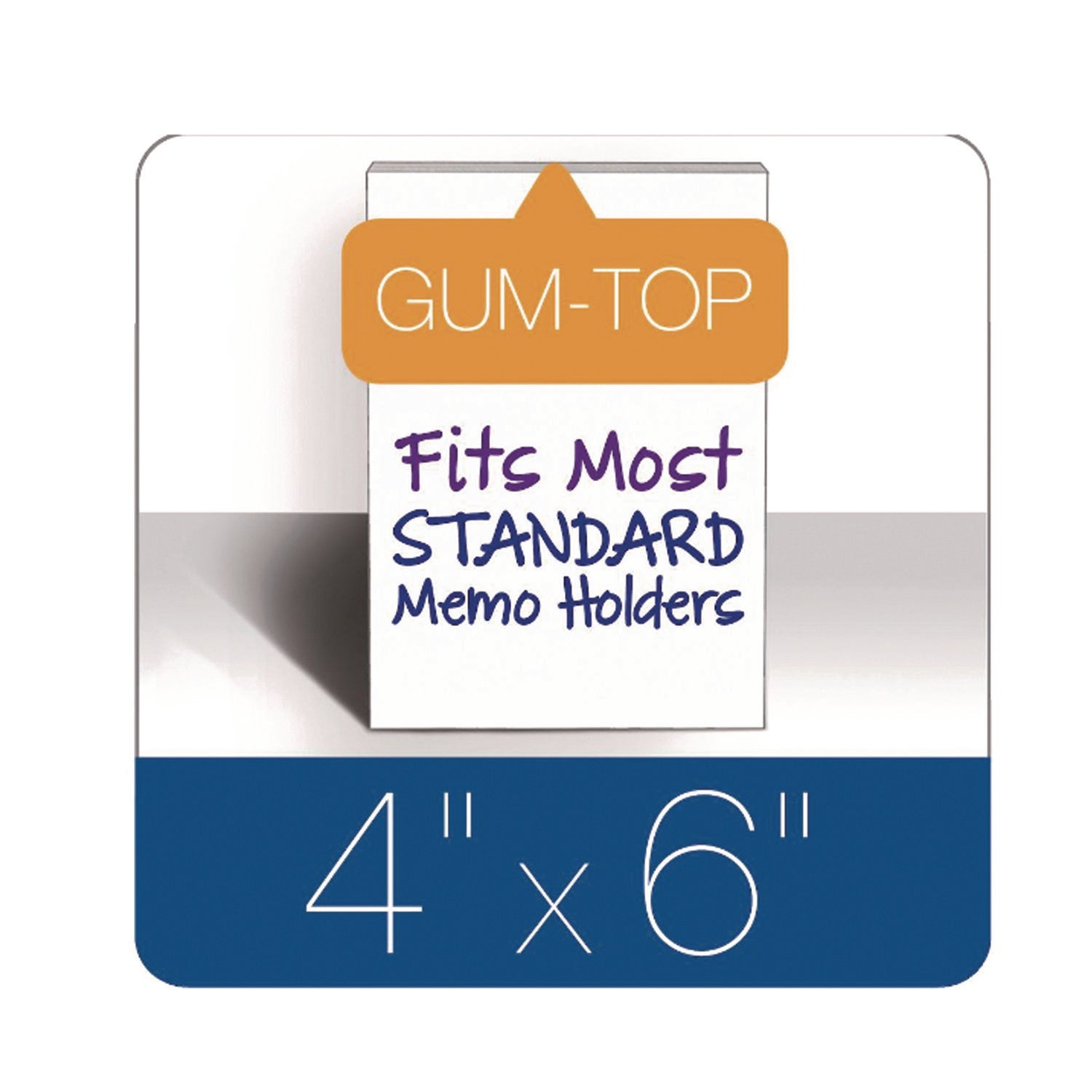 TOPS Second Nature Gum Top Recycled Pads - 100 Sheets - Plain - Double Stitched - 4" x 6" - White Paper - Hard Cover, Perforated - Recycled - 12 / Pack