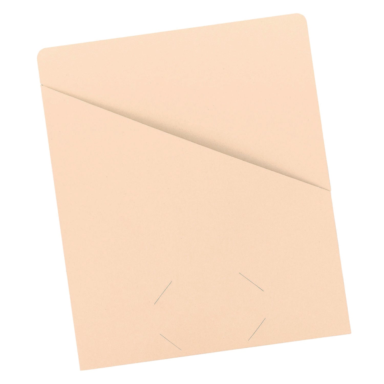 Smead Letter Recycled File Jacket - 8 1/2" x 11" - Manila - Manila - 10% Recycled - 25 / Pack